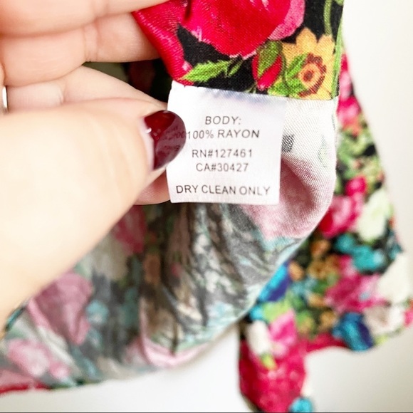 Wildfox Flower Delivery Wrap Top - Picture 6 of 8